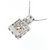 Autre Marque Collana in Au750 e Diamanti Argento - vista 4