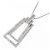 Autre Marque Collana in oro bianco Au750 e diamanti Argento - vista 3