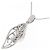 Autre Marque Collana in oro bianco Au750 e diamanti Argento - vista 4
