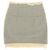 Fendi Hahnentritt-Wollrock Braun Beige