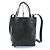 Apc A.P.C. Schultertasche aus schwarzem Leder
