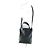 Apc A.P.C. Schultertasche aus schwarzem Leder - Ansicht 5
