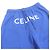 Céline Pantalones de chándal de algodón con estampado de logo Celine Azul - vista 3
