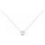 Autre Marque Collana di Diamanti Pt900 Pt850 Argento