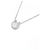 Autre Marque Collana di Diamanti Pt900 Pt850 Argento - vista 3