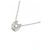 Autre Marque Collana di Diamanti Pt900 Pt850 Argento - vista 4