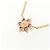 Autre Marque Collana Flower in Rubino e Diamanti Au750 D'oro - vista 4
