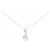 Autre Marque Collana Vendome in platino e diamanti Argento