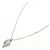Autre Marque Collana di Diamanti PT900 PT850 Argento - vista 2