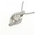 Autre Marque Collana di Diamanti PT900 PT850 Argento - vista 3