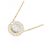 Collana Tiffany & Co. Enchant Round 18K Pink Gold Platinum Diamond D'oro - vista 3