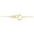 Autre Marque Au750 Diamant Initial K Halskette Golden - Ansicht 5
