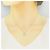 Autre Marque Au750 Diamant Initial K Halskette Golden - Ansicht 6