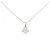 Autre Marque Collana in platino Pt900/Pt850 e diamante Argento