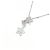Autre Marque Collana in tourmalina e diamanti in oro bianco 18K Argento - vista 4