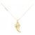 Autre Marque Pendente Collana Scarpe in Au750 D'oro