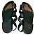 sandali con borchie in pelle tricot COMME des GARCONS Nero - vista 10