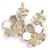 Timeless Orecchini Chanel COCO Mark Rhinestone Flower Rosa - vista 3