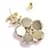 Timeless Orecchini Chanel COCO Mark Rhinestone Flower Rosa - vista 4