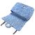 Timeless Borsa a Spalla Chanel Mini Matelasse COCO Mark Camellia Chain Blu - vista 9