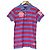 Autre Marque Polo a maniche corte PEARLY GATES 30th Anniversary Zigzag Border Patch Blu