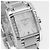Autre Marque Reloj Baume & Mercier Diamant de acero inoxidable Plata - vista 6
