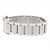 Autre Marque Reloj Baume & Mercier Diamant de acero inoxidable Plata - vista 7
