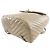 Timeless Chanel Metallic-Kalbsleder-Rucksack Silber - Ansicht 3