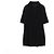 Timeless Vestido de algodón con botón de perla Chanel Coco Mark Negro - vista 2