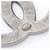 Timeless Spilla Chanel Coco Mark Argento - vista 3