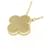 Van Cleef & Arpels Vintage Alhambra 750 Yellow Gold Diamond Necklace Golden  - view 4