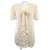 Yves Saint Laurent Haut en soie Saint Laurent Beige  - vue 1