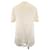 Yves Saint Laurent Haut en soie Saint Laurent Beige  - vue 2