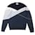 Hermès Maglione Casaque in lana e cashmere Hermes Blu  - vista 1