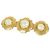 Timeless Broche Chanel de perlas de imitación Blanco