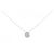 Autre Marque Collana in oro bianco e diamanti Au750 Argento