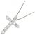 Autre Marque Collana con Diamanti Pt900/Pt850 Argento - vista 3