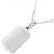 Autre Marque Collana con Croce in Diamanti in Oro Bianco Au750 Argento - vista 4