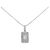 Autre Marque Collana con diamante Au750 Argento