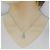 Autre Marque Collana con diamante Au750 Argento - vista 6
