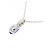 Autre Marque Collana in Platino Tanzanite Pt900 Pt850 Argento - vista 4
