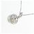Autre Marque Collana di Perle Akoya 14KWG K18WG Argento - vista 4