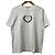 Camiseta de algodón Junya Watanabe Comme des Garcons ABEL EMMANUEL Negro Plata Blanco