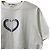 Camiseta de algodón Junya Watanabe Comme des Garcons ABEL EMMANUEL Negro Plata Blanco - vista 2