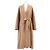 Autre Marque Abrigo BLAMINK Camel 100% Castaño Camello