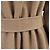 Autre Marque Abrigo BLAMINK Camel 100% Castaño Camello - vista 8