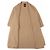 Autre Marque Abrigo BLAMINK Camel 100% Castaño Camello - vista 9