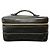 Chanel Bicolore Leather Vanity Case Black