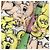 Chaleco de algodón COMME des GARCONS SHIRT KAWS Limited Multicolor - vista 3