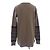 Timeless Chanel 100% Kaschmir Strick Braun Schwarz - Ansicht 2